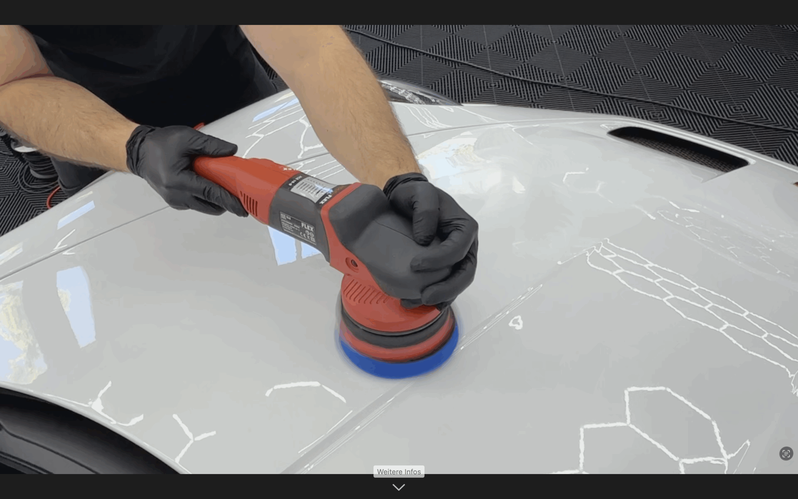 Keramikversiegelung Schritt 2