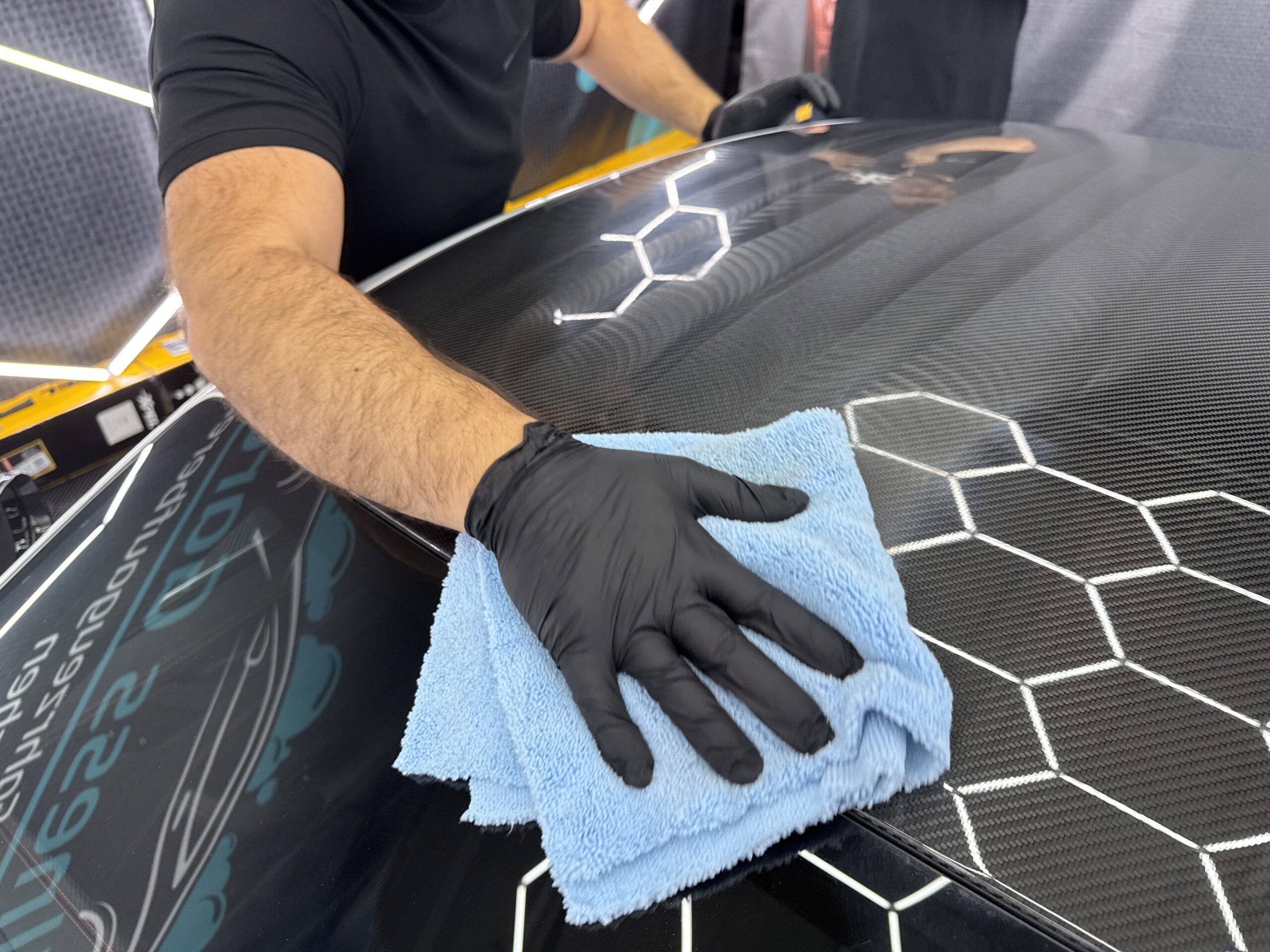 Keramikversiegelung Schritt 3