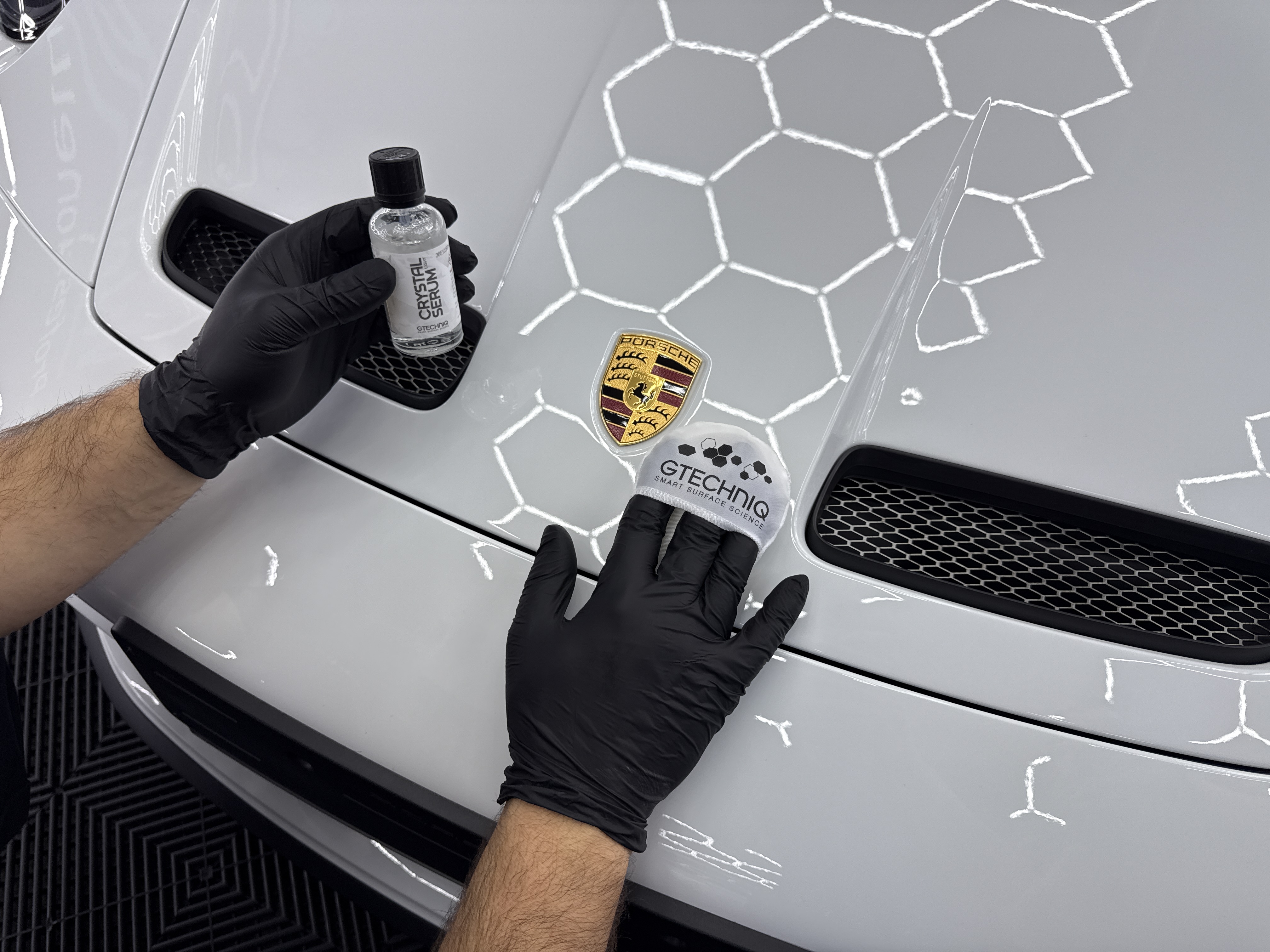 Keramikversiegelung Schritt 4